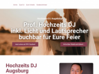 djchrismixx.com Webseite Vorschau