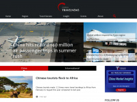 chinatravelnews.com Webseite Vorschau