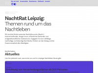 nachtrat-leipzig.de Webseite Vorschau