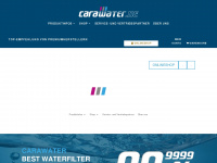 carawater.de Webseite Vorschau