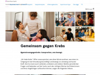 gemeinsam-gegen-krebs.de Webseite Vorschau