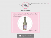 muttis-ape.de Webseite Vorschau