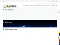 lehmann-industrie.de Webseite Vorschau