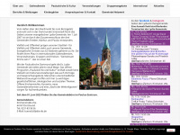 lydia-kirchengemeinde.de Webseite Vorschau