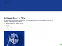 24-schluesseldienst-ahlen.de Webseite Vorschau