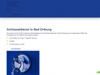 24-schluesseldienst-bad-driburg.de Webseite Vorschau