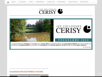 cerisy-colloques.fr Webseite Vorschau