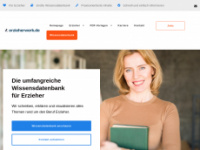 erzieherwerk.de Webseite Vorschau