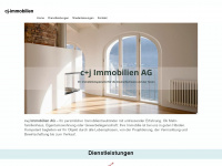 cj-immobilien.com Webseite Vorschau