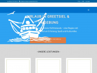 nordseeurlaubgreetsiel.de Webseite Vorschau