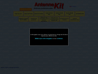 antennekit.fr Webseite Vorschau