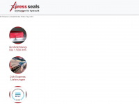 xpress-seals.com Webseite Vorschau