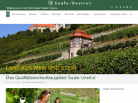 weinregion-saale-unstrut.de Webseite Vorschau