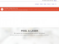 pixelundlaser.de Webseite Vorschau