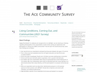 acecommunitysurvey.org Webseite Vorschau