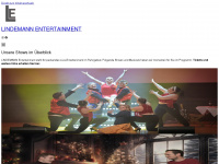 lindemann-entertainment.de Webseite Vorschau