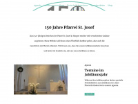 150-jahre-st-josef.ch Webseite Vorschau