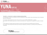 yuna-nrw.de Webseite Vorschau