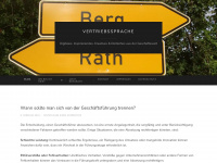 vertriebssprache.com Webseite Vorschau