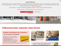 jobcenter-alzey-worms.de Webseite Vorschau