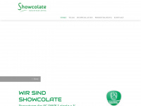 showcolate.de Webseite Vorschau