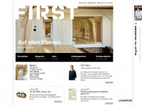 magazin-first.ch Webseite Vorschau