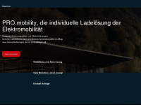 pro-mobility.info Webseite Vorschau