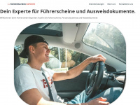 führerschein-experte.de Webseite Vorschau