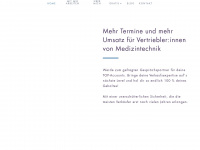 medicalsalesacademy.de Webseite Vorschau