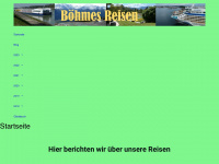 hb-reisen.com Webseite Vorschau