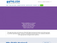 phlush.org Webseite Vorschau