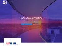 open-administration.de Webseite Vorschau