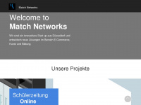 matchnetworks.de Webseite Vorschau