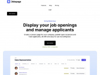 jobspage.co Webseite Vorschau