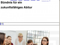 buendnis-zukunft-abitur.de Webseite Vorschau