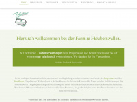 haubenwaller.com Webseite Vorschau