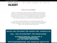 atelier-hilkert.de Webseite Vorschau