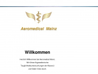 aeromedical-mainz.de Webseite Vorschau