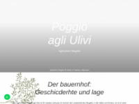 poggioagliulivi.de Webseite Vorschau