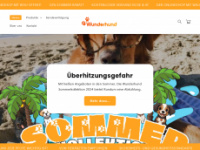 wunderhundshop.de Webseite Vorschau