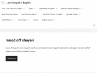 loveshayarienglish.com Webseite Vorschau