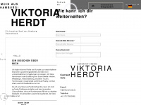 viktoriaherdt.de Webseite Vorschau