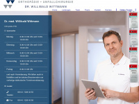 ortho-ffb.de Webseite Vorschau