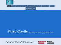 klarequelle.de Webseite Vorschau