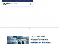 witte-hitemp.com Webseite Vorschau