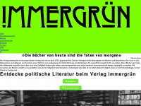 verlag-immergruen.de Webseite Vorschau