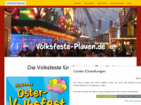 volksfeste-plauen.de Webseite Vorschau