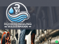 rohrreinigung-wassermann.de Webseite Vorschau