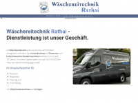 waeschereitechnik-rathai.de Webseite Vorschau