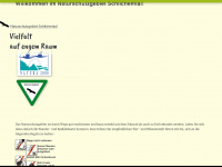 naturschutzgebiet-schlichemtal.de Webseite Vorschau